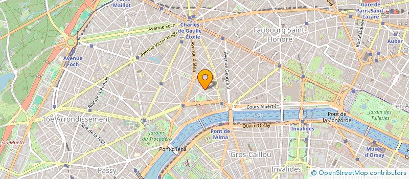 localisation de l'entreprise GEFONIM PARTICIPATIONS à PARIS