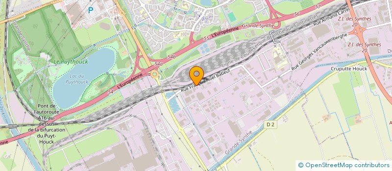 localisation de l'entreprise GEFRADIS.FR  GRANDE-SYNTHE