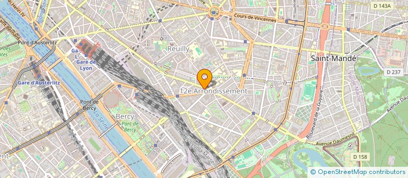 localisation de l'entreprise GEGE CORDONNERIE DE LA POSTE à PARIS