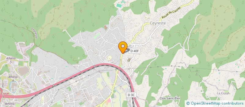 localisation de l'entreprise GEGEREBO à CEYRESTE