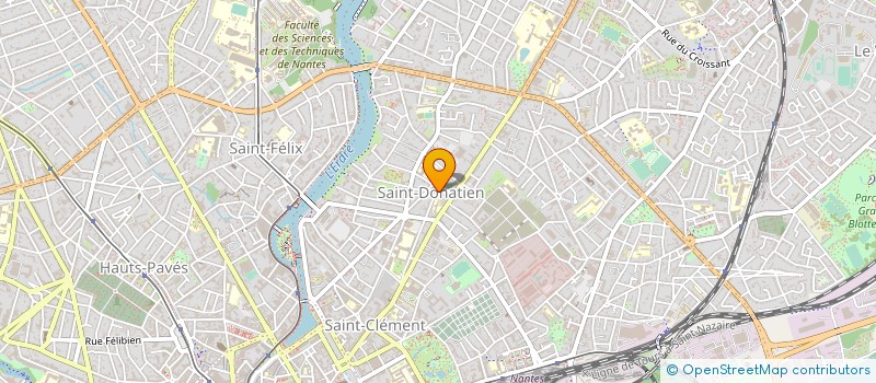 localisation de l'entreprise GEGO  NANTES