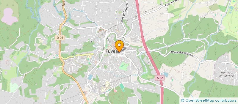 localisation de l'entreprise GEGOUT FAN  FUVEAU