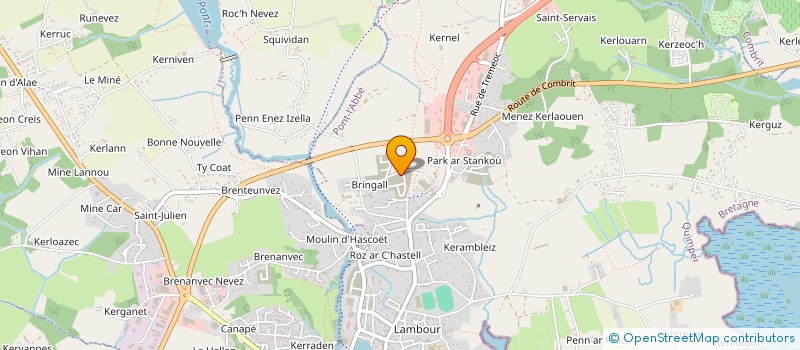 localisation de l'entreprise GEGS9288  PONT-L'ABBE