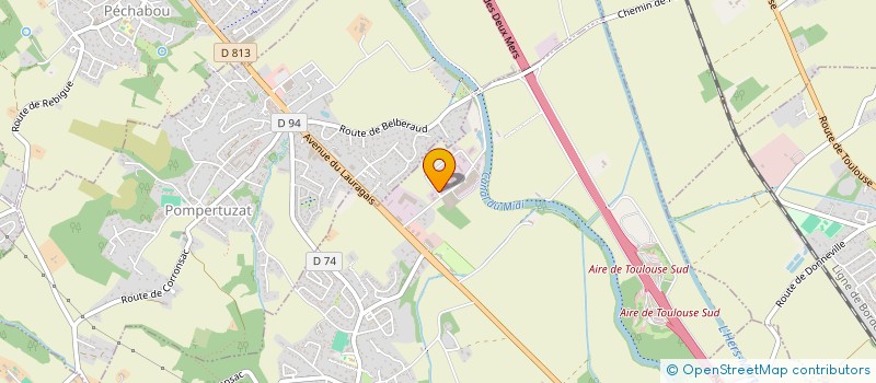 localisation de l'entreprise GEH  DEYME