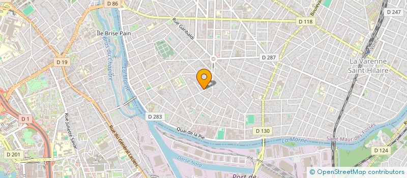 localisation de l'entreprise GEHAN INVEST à SAINT-MAUR-DES-FOSSES