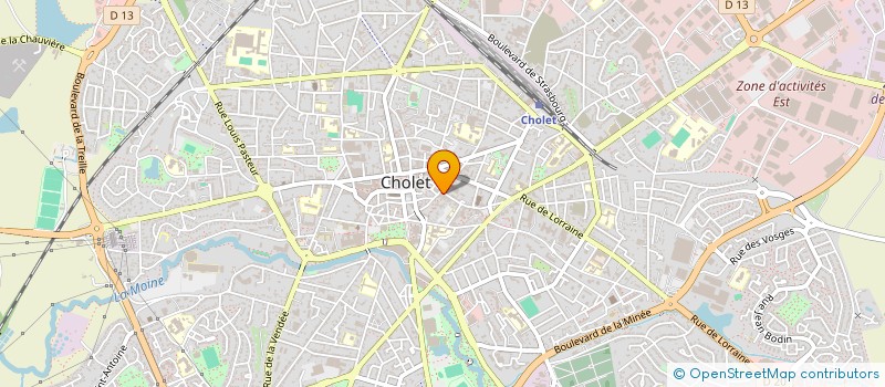 localisation de l'entreprise GEHCO à CHOLET