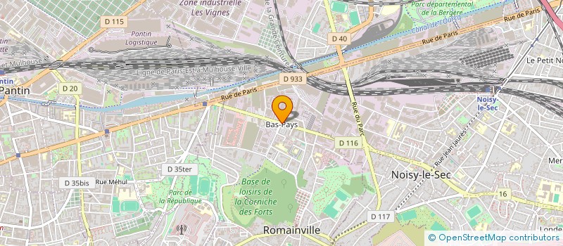 localisation de l'entreprise GEHEM G MAZERON ET CIE à ROMAINVILLE