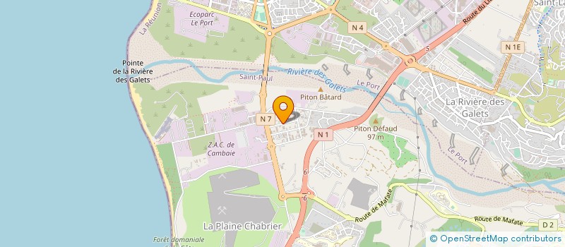 localisation de l'entreprise GEHEM PRO à SAINT-PAUL