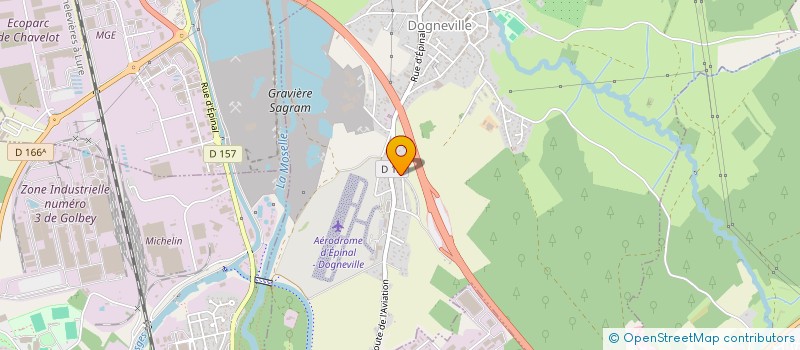 localisation de l'entreprise GEHIN  DOGNEVILLE