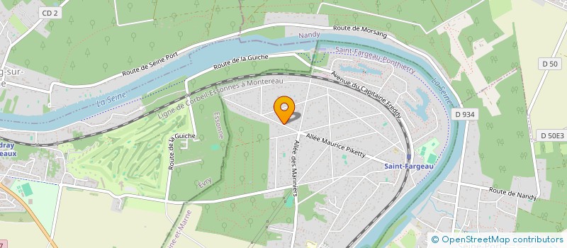 localisation de l'entreprise GEHM  SAINT-FARGEAU-PONTHIERRY