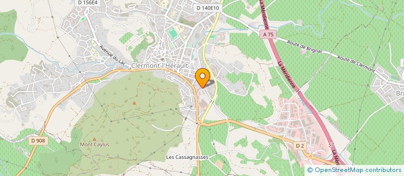 localisation de l'entreprise GEHO à CLERMONT-L'HERAULT