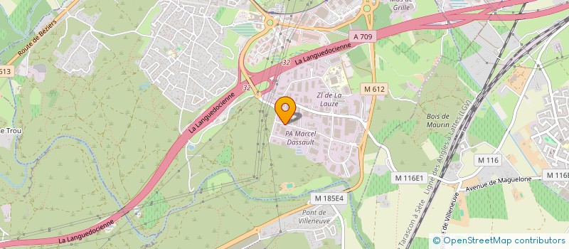 localisation de l'entreprise GEI DISTRIBUTION  SAINT-JEAN-DE-VEDAS