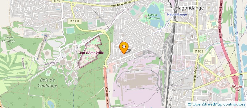 localisation de l'entreprise GEIB à HAGONDANGE