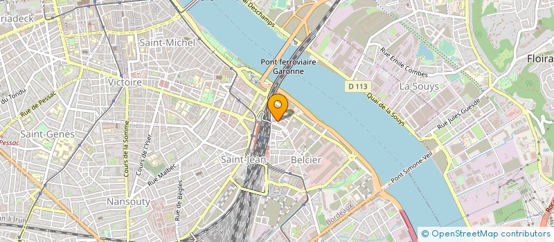 localisation de l'entreprise GEIE ATLANTIC CORRIDOR à BORDEAUX