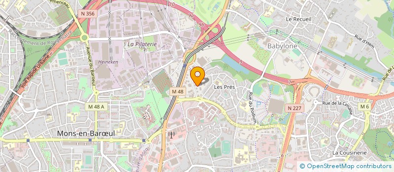 localisation de l'entreprise GEIE OPTISTORE à VILLENEUVE-D'ASCQ