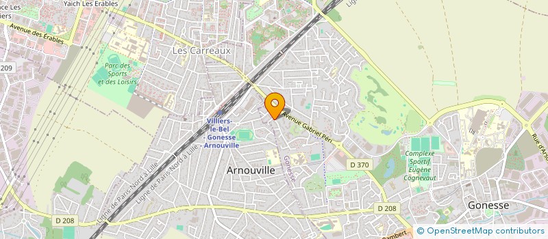 localisation de l'entreprise GEIKO MOBOLITY à GONESSE