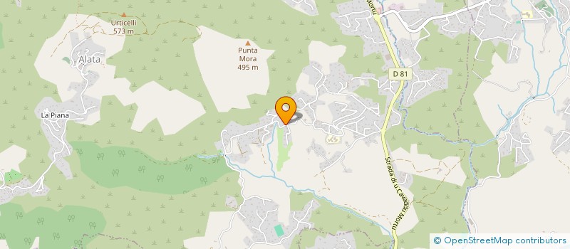 localisation de l'entreprise GEIMMO  ALATA