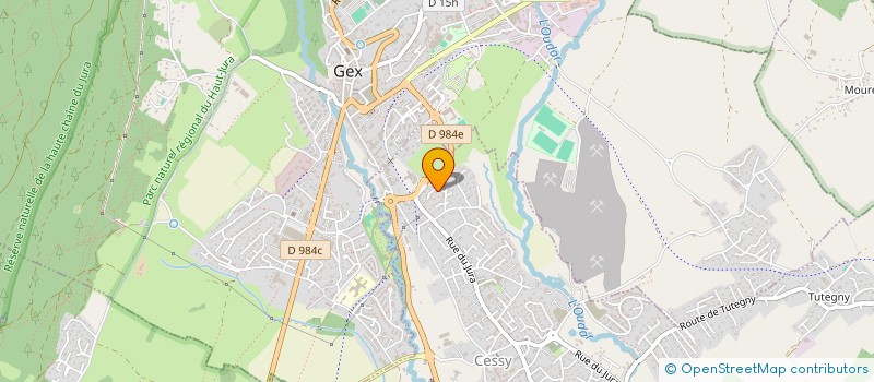 localisation de l'entreprise GEINNAVO  CESSY