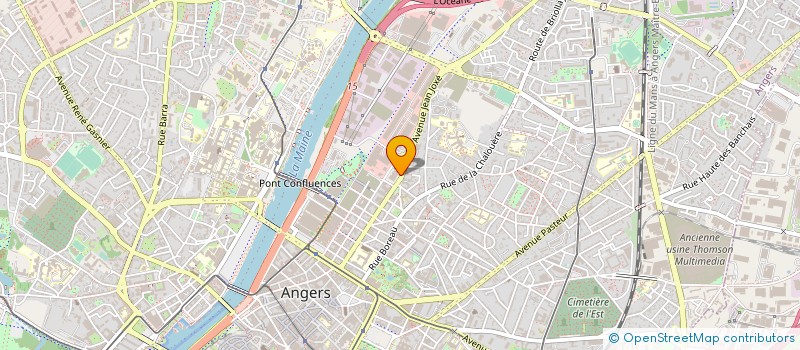 localisation de l'entreprise GEIQ AGRIQUALIF PAYS DE LA LOIRE à ANGERS