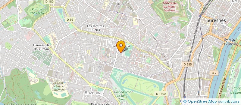 localisation de l'entreprise GEIQ DES ENTREPRISES DU PAYSAGE D'IDF à RUEIL-MALMAISON