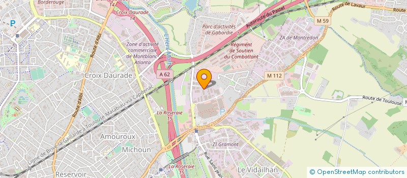 localisation de l'entreprise GEIQ DOMICILE OCCITANIE à TOULOUSE