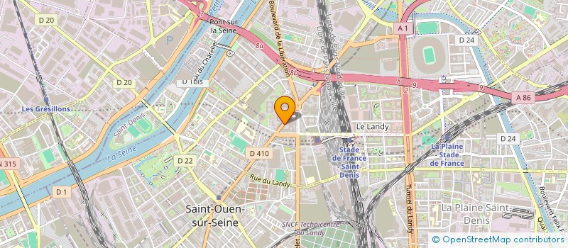 localisation de l'entreprise GEIQ IDF à SAINT-DENIS