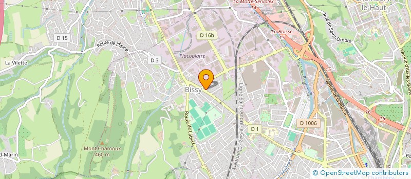 localisation de l'entreprise GEIQ MULTI-SERVICES SAVOIE  BASSENS