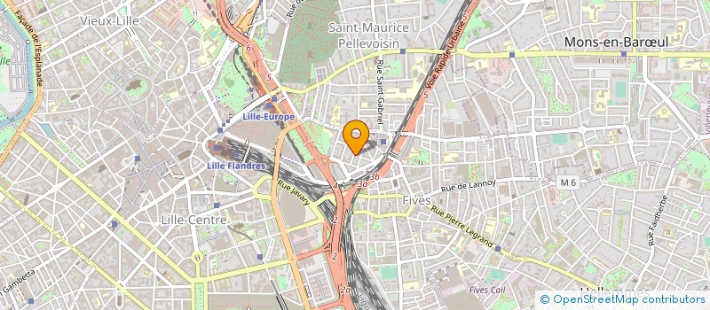 localisation de l'entreprise GEIQ PROPRETE HAUTS DE FRANCE  VILLENEUVE-D'ASCQ