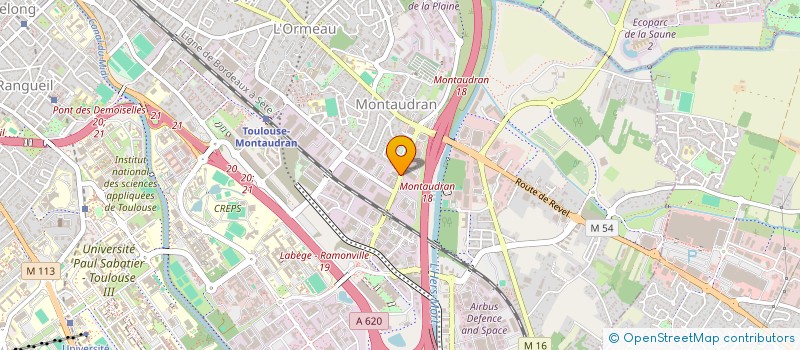 localisation de l'entreprise GEIQ PROPRETE OCCITANIE à TOULOUSE