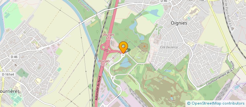 localisation de l'entreprise GEIQ TRANSPORT ET LOGISTIQUE HAUTS DE FRANCE à HENIN-BEAUMONT