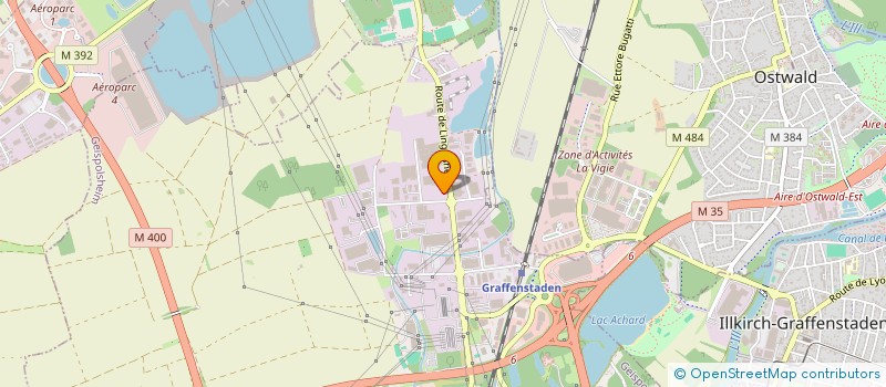 localisation de l'entreprise GEISFOR  GEISPOLSHEIM