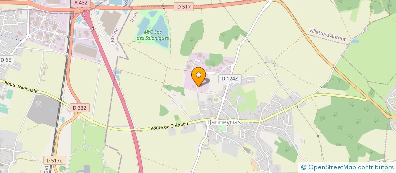 localisation de l'entreprise GEISMAR RHONE à JANNEYRIAS