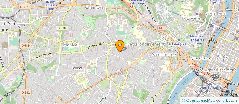 localisation de l'entreprise GEJIBE  LYON