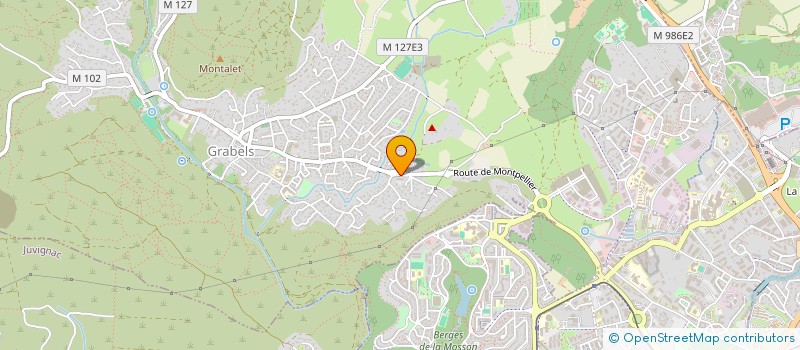 localisation de l'entreprise GEJU  JUVIGNAC