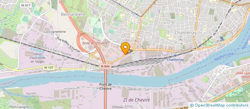 localisation de l'entreprise GEKAI à NANTES