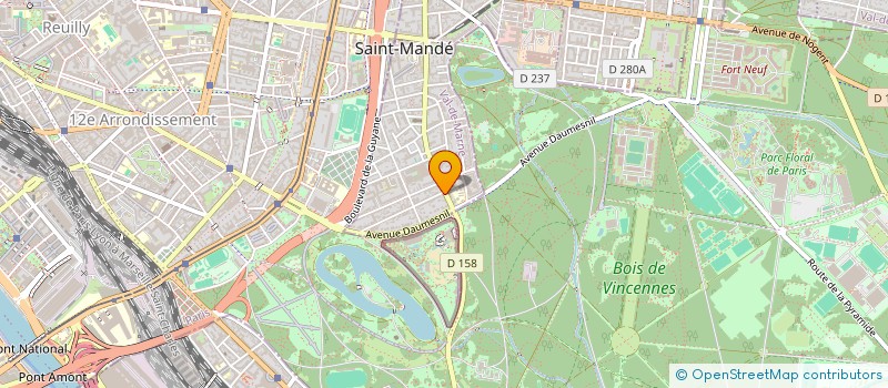 localisation de l'entreprise GEKAN CORPORATE à SAINT-MANDE