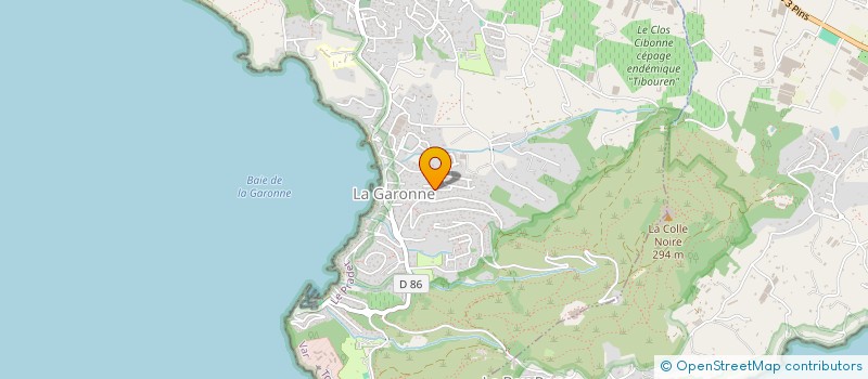 localisation de l'entreprise GEKI  LE PRADET