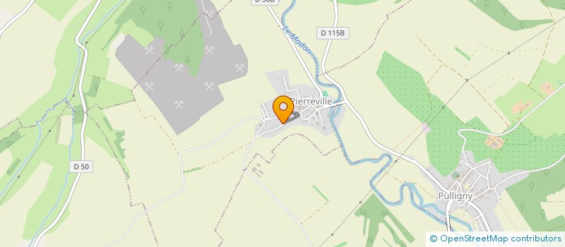 localisation de l'entreprise GEKIEF IMMO à SAINT-VICTOR