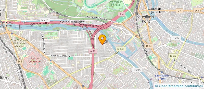 localisation de l'entreprise GEKIPS à MAISONS-ALFORT