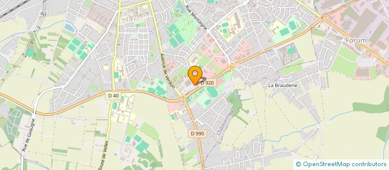 localisation de l'entreprise GEKKO INVEST à CHATEAUROUX