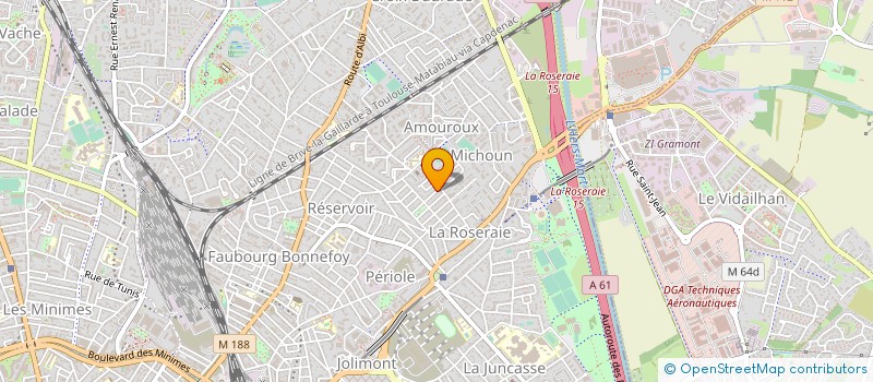 localisation de l'entreprise GEKO  TOULOUSE