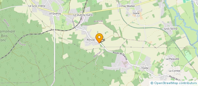 localisation de l'entreprise GEKO à MORNAC