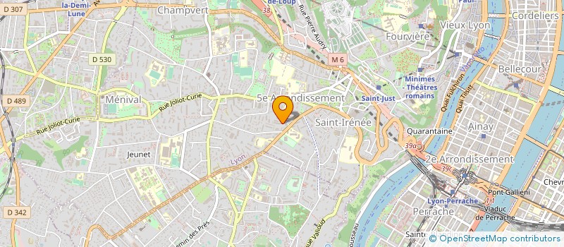 localisation de l'entreprise GEL  LYON