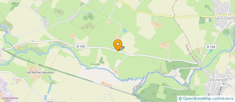 localisation de l'entreprise GEL AU VENT  NUEIL-LES-AUBIERS