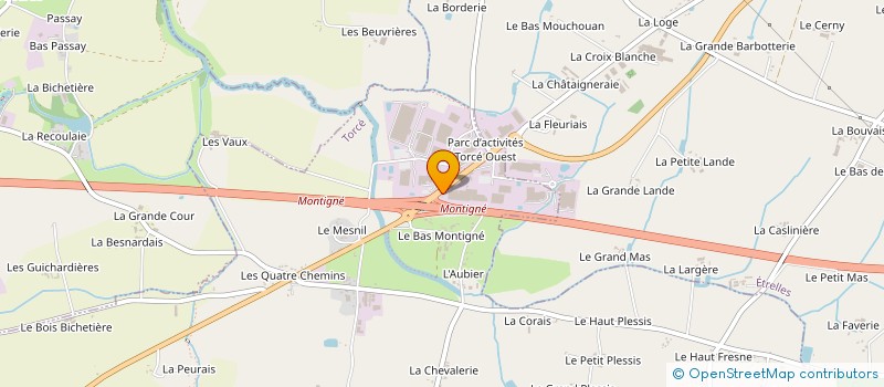 localisation de l'entreprise GEL EXPANSION à TORCE