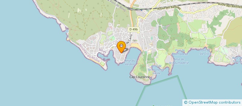 localisation de l'entreprise GEL EXPRESS DISTRIBUTION à MARTIGUES