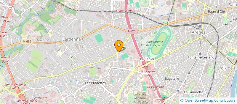 localisation de l'entreprise GELACOM à TOULOUSE