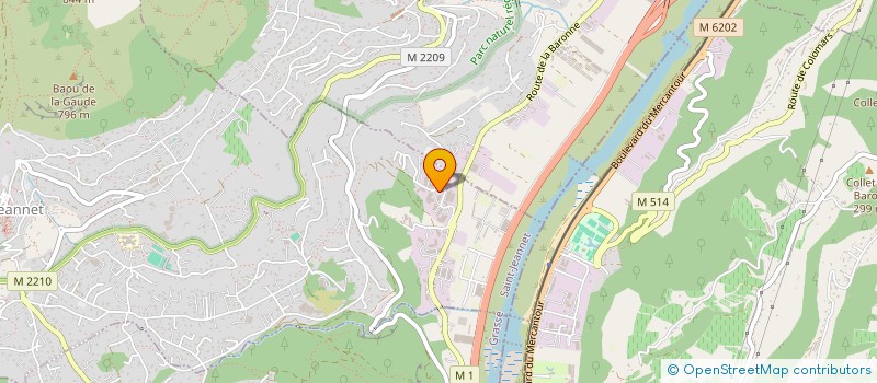 localisation de l'entreprise GELAS  SAINT-JEANNET