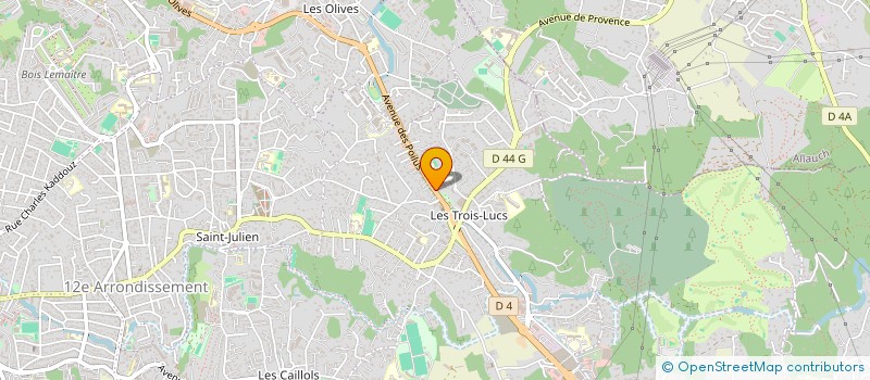 localisation de l'entreprise GELATI DINO à MARSEILLE