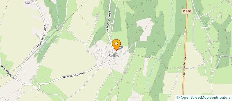 localisation de l'entreprise GELATINE LEFEBVRE  SELLES